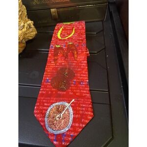 Super Cool Tie,‎ New, Red , Great Tie